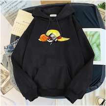 Anime Sembol Kapşonlu Sweatshirt 001