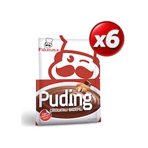 Pakmaya Puding Çikolatalı-bademli 125 Gr X 6 Adet