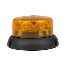 Mesan Ø90 Led Döner Multifonksiyon Tepe Lambası Turuncu 110-220vac Ms 770.3.110-220vac