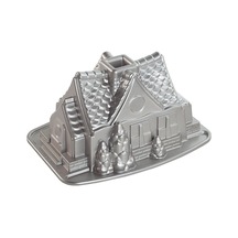 Nordic Ware Pişirme Kalıbı, Alüminyum Döküm, Gümüş, 13x25x19,1 Cm Diğer