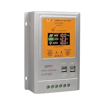 Hubrendy Sh Powermaster Pm-pt30a 12v/24v 30a Mppt 4 Usb'li Dijital Otomatik Solar Şarj Regülatörü