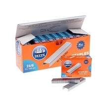 Delta Zımba Teli Beyaz 24/6 1000'li x 10