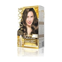 Serisi 24k Altın Parçacıklı Serum İle 1 Kutu 2 X 50 Ml Ve Geliştiriciler Saç Boyası Kumral 7.0