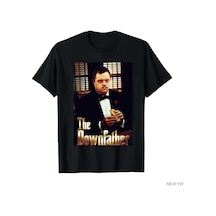 Flood Of Style The Downfathe Meme T-shirt Erkekler Kadınlar Için % 100% Pamuklu Tişörtler Kısa Kollu Üstler Siyah