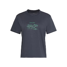 Calvin Klein Calvin Klien Ss Classıc Handwrıtı, 4xn Gri Kadın T-shirt