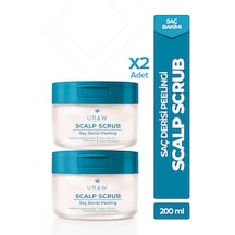 Saç Derisi Peelingi Arındırıcı & Dengeleyici Hair Scrub 200 Ml 2 Li Set Tüm Saç Tipleri