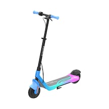 K100 Plus Ayarlanabilir Gidonlu Çocuk Elektrikli Scooter 160w Güç 11 Km Menzil Mavi