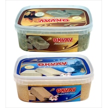 Okyay Kakaolu + Vanilyalı Tahin Helvası 2 x 740 G