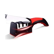 Safestore 3 Açı Bıçak Bileme Aleti Elmas El Bıçakları Bileme Aparatı Ergonomik Sap Mutfak Kullanışlı