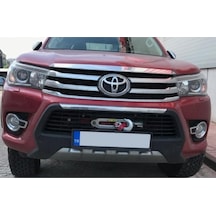 Ducki Toyota Uyumlu Hilux 2016 - 2019 Için Vinç Montaj Tablası / Sehpas