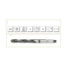 Makina Takım B00007401600 Hss Dın 345 Mors Konik Saplı Matkap Uc
