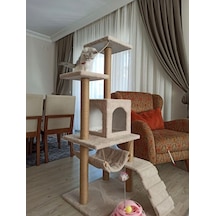 Pethomealpi Kedi Tırmalama Evi Mihrabat 125 CM 30 x 30 CM