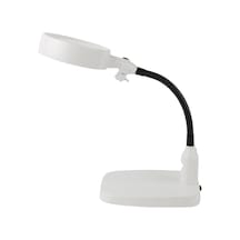 -masaüstü 10x Led Işıklı Büyüteç Okuma El Sanatları Onarım Büyüteç 7765 Lisinya Çok Renkli
