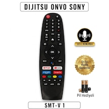 Dijitsu Onvo Sony Sesli Kumanda Smt-v1 Pil