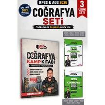 2026 Kpss Ags Mehmet Eğit Coğrafya Kamp Kitabı Mehmet Eğit Ve Lisans - Ön Lisans Tüm Coğrafya Çıkmış Soruları Marka Yayınları