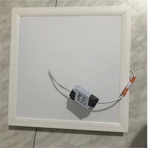 30x30 Günışıgı Clipin Asma Tavan Panel Led Klipin Armatür Çok Renkli