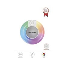 Torima D65 Beyaz Rgb Işıklı Kablosuz Bluetooth Hoparlör