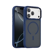 Joko Apple Uyumlu iPhone 18 Pro/17 Pro Prime Magsafe Kapak - Lacivert Çok Renkli