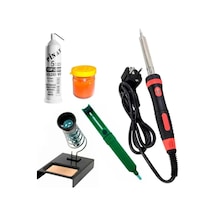 80 Watt Lehim Makinesi Kalem Havya Leyim Tel Pasta Pompa Stand Tam Set