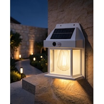 Astraltech Sensörlü Solar Dış Duvar Lambası