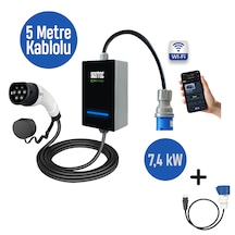 SGSTEC Home 7.4 KW 5 Metre Kablolu Elektrikli Araç Şarj Cihazı