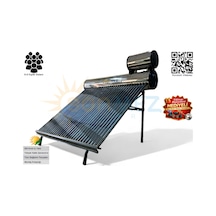 Solar 36x Krom Basınçlı Vakum Tüplü Güneş Enerji Sıcak Su Sistemi Kapalı Devre
