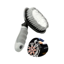 Buffer Çok Amaçlı Araç Temizlik Fırçası, Siyah, Ergonomik Tasarım, Oto İç Ve Dış Yüzeyler İçin, Jant Koltu