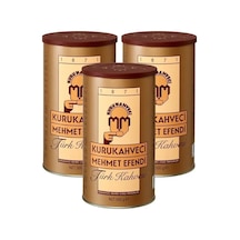 Kurukahveci Mehmet Efendi Türk Kahvesi Teneke 500 Gr X 3 Adet 71541829