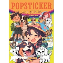 Dog Friends Boyama Kitabı Popsticker
