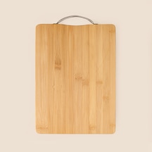 Bambu Kesme Tahtası - Bej - 24x34 Cm Çok Renkli