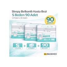 Sleepy Belbantlı Hasta Bezi S Beden 90 Adet 3 Paket X 30 Yüksek Emici