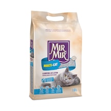 Mır Mır Multicat Çok Kedili Aile için Kedi Kumu 2 x 10 L