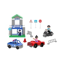 03 613 Double Bloklar Trafik Seti Mavi