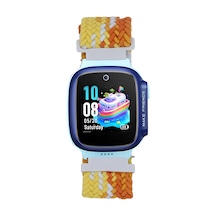 Huawei Gt4 41mm Ardx Krd-139 18mm Çocuklara Özel Örgü Kordon - Sarı