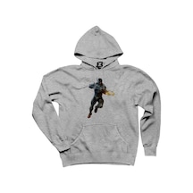 Crysis Fire Warrior Gri Kapşonlu Sweatshirt Hoodie Gri
