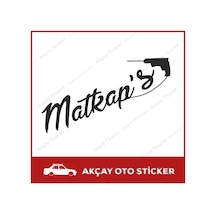 Matkap S Sticker Matkaps Oto Sticker Arka Cam Sticker Oto Sticker