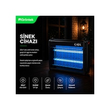 Uv Işıklı Elektrikli Sinek Öldürücü Sessiz Ve Etkili Haşere Kovucu 2x10w