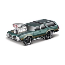Maisto 1970 Oldsmobile Vista Cruiser Model Araba 1/64 Muscle Mach Çok Renkli