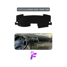Toyota Avensis T250 2003-2008 Uyumlu Torpido Örtüsü Çatlama Ve Isıya Karşı Tam Koruma B8 Torpido Halısı
