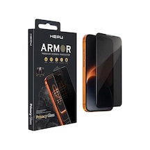 Armor Premium Privacy Apple Iphone Hayalet Ekran Koruyucu 9h İphone 17/iphone/16 İphone 15/iphone 14/13/12/11 Tüm Modeller İçin Hd Ekran Koruyucu Dayanıklı Temperli Cam 14 Pro Max