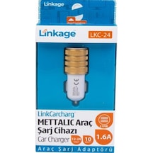Linkage Araç Şarj Alet Başlığı Çakmaklık 2 Uçlu 10V 1.6A LKC24