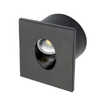 Cata Ct-5179 3200k Günışığı 3w Siyah Kasa Ledli Duvar Armatürü 5179 Açık Gri
