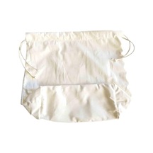 Angel Çanta Aksesuar Örgü Çantaya Hazır Astar Tabanlı Büzgülü 22X12Cm Krem