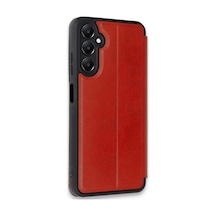 Samsung Uyumlu Galaxy A17 5g Uyumlu Flip Cover - Kırmızı