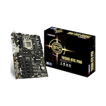 Biostar TB360-BTC PRO Ver.6x 8.9.Nesil LGA 1151 DDR4 2666 M.2 12'li Ekran Girişi HDMI Mining Anakart