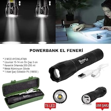 Powerbank Özellikli Uzun Menzilli El Feneri Wt-039 Tdrtr Çok Renkli Powerbank Özellikli Uzun Menzilli El Feneri Wt-039 Tdrtr Çok Renkli