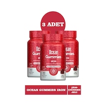 Ocean Gummies İron 3 x 60 Jel Form