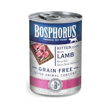 Bosphorus Kuzu Etli Konserve Yavru Kedi Maması 415 G