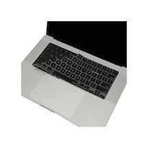 Macbook Us İngilizce Klavye Koruyucu Ansı Amerikan Enter M1-m5 A2681 A3113 A3240 A3449 A2941 A3241 A2442 A2779 A2992 A2485 A2991 Keyboard Cover Touch Id Siyah