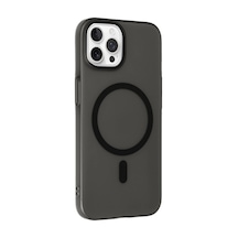 Joko Apple iPhone Uyumlu 14 Pro Max Tuna Pc Slim Magsafe Kapak - Siyah İtdark20936